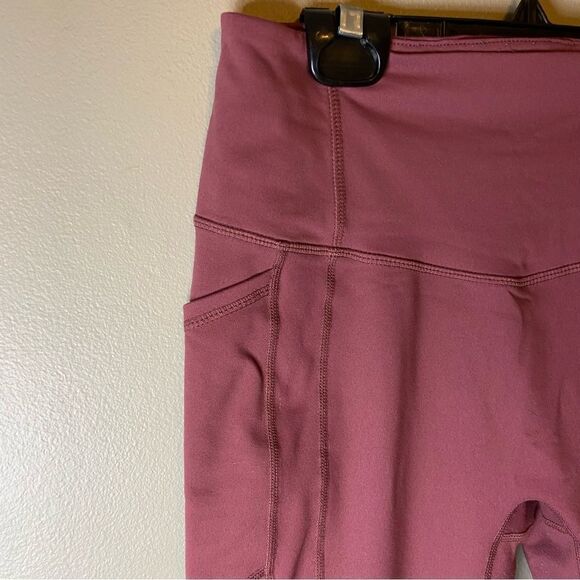 ZYIA rose colored leggings size large - Picture 4 of 6